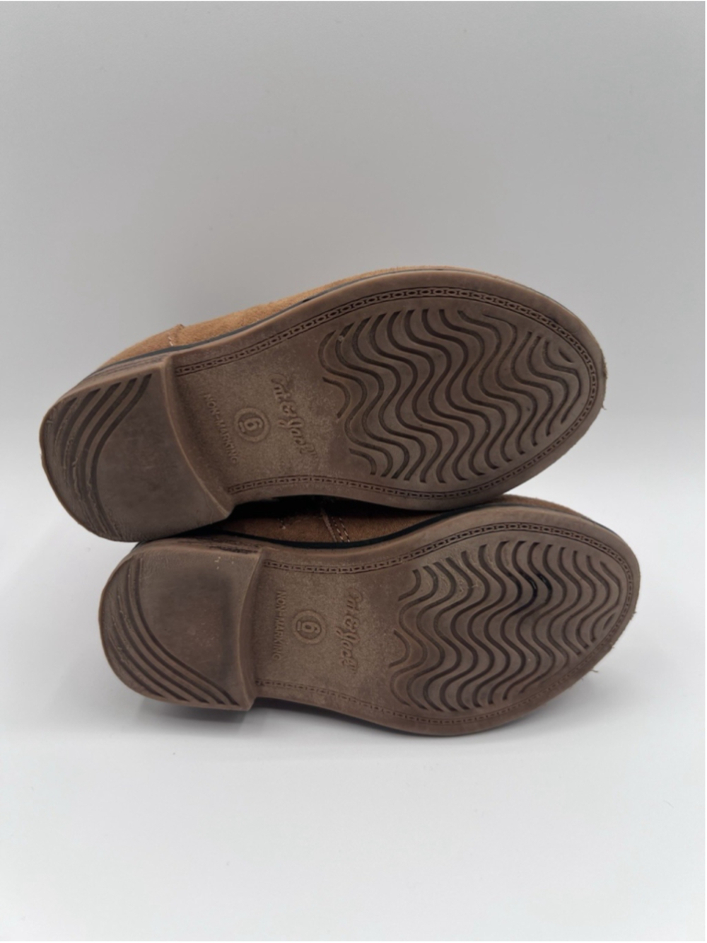 Cat & Jack Kids Boots Brown Suede Size 6 Ankle Booties - Picture 9 of 12